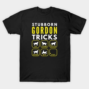 Stubborn Gordon Setter Tricks - Dog Training T-Shirt